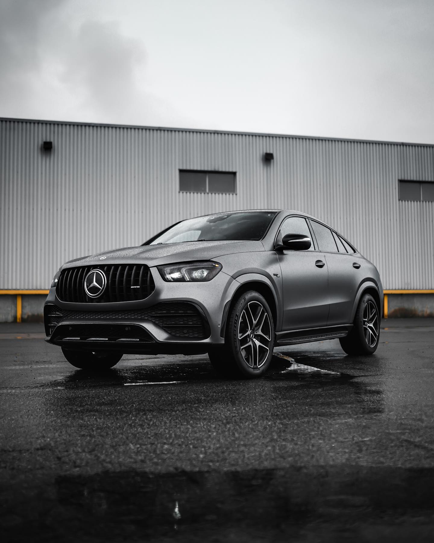 Mercedes Benz GLE 53, Satin Grey